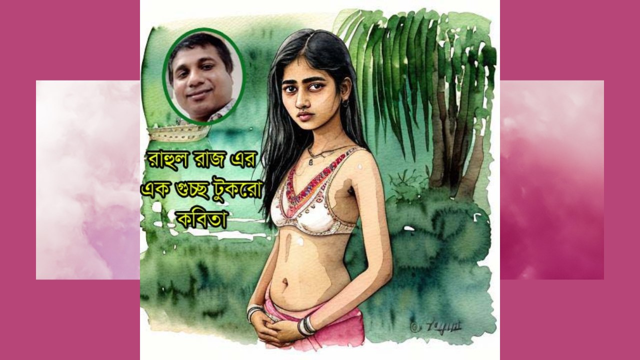 রাহুল রাজ এর একগুচ্ছ টুকরো কবিতা