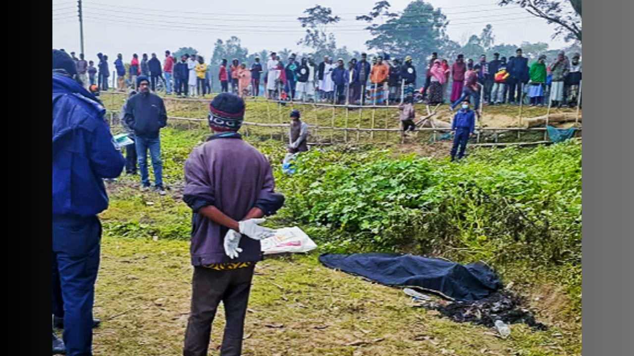 সুনামগঞ্জে পঞ্চাশোর্ধ্ব আগুনে পোড়া এক অজ্ঞাত নারীর মরদেহ উদ্ধার