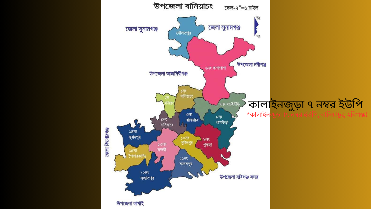 কালাইনজুড়া (৭ নম্বর ইউপি, বানিয়াচুং, হবিগঞ্জ)